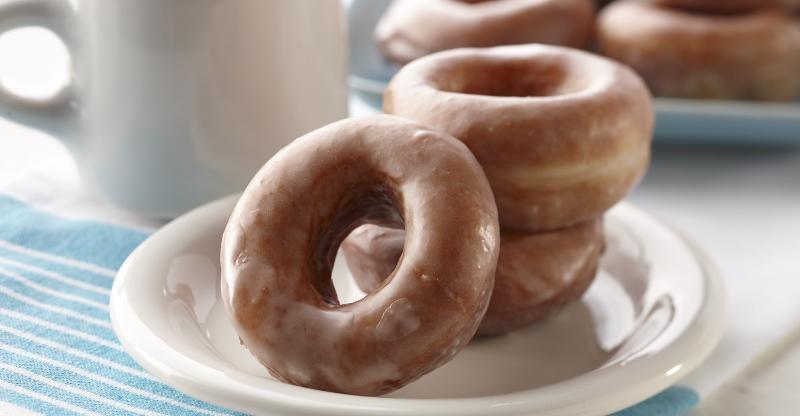 Glazed Doughnuts, an easy bread recipe for homemade donuts
